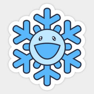 Anime Snowflake Sticker